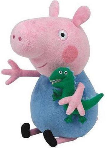Ty Beanie Peppa Pig George knuffel 15 cm