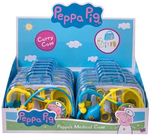 Peppa Pig - Dokterskoffer - Medische Speelset - Peppa Big Speelgoed