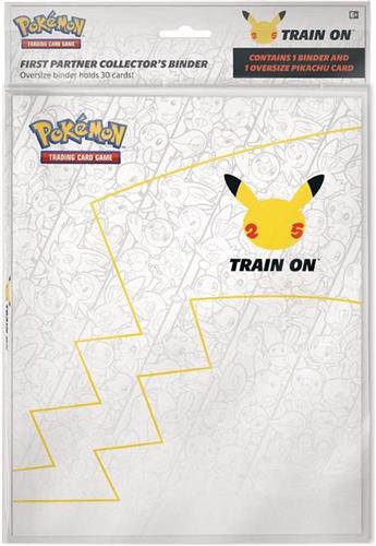 Pokémon First Partner Binder - Inclusief Jumbo Pikachu (25th Anniversary)