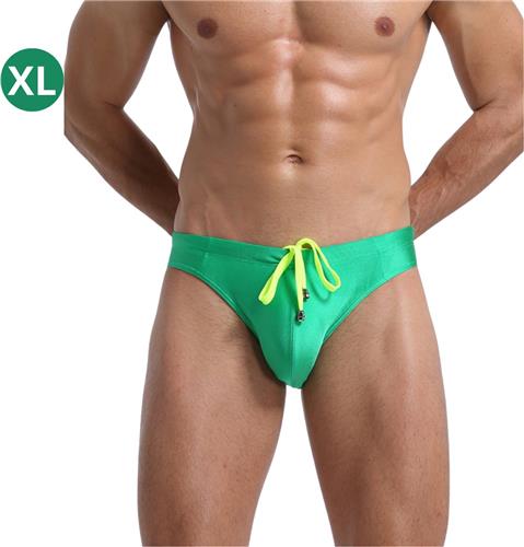Livano Zwembroek Heren - Zwem Broek Mannen - Badkleding - Zwemmen - Lichtgewicht Swim Shorts - Zomerbroek - Groen - Maat XL