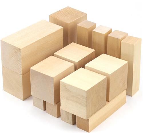 Ibenzoa® Creatieve Houtsnij- en Knutselset van Hoogwaardig Lindehout voor Diverse Projecten