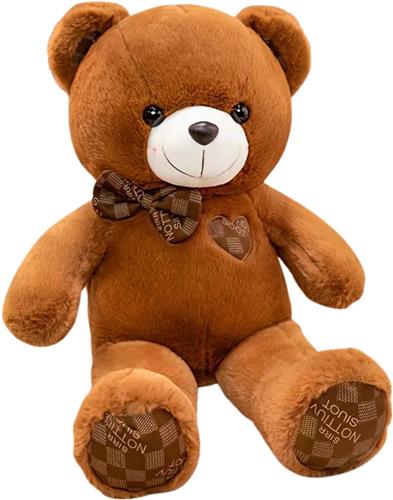 Livano Knuffel - Knuffelbeer - Knuffeldoekje - Groot - Meme - Baby - Beer - Stuffed Animal - Plushie - Plush - Dier - Bruin