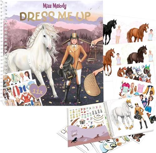 Depesche - Miss Melody Dress me up kleurboek