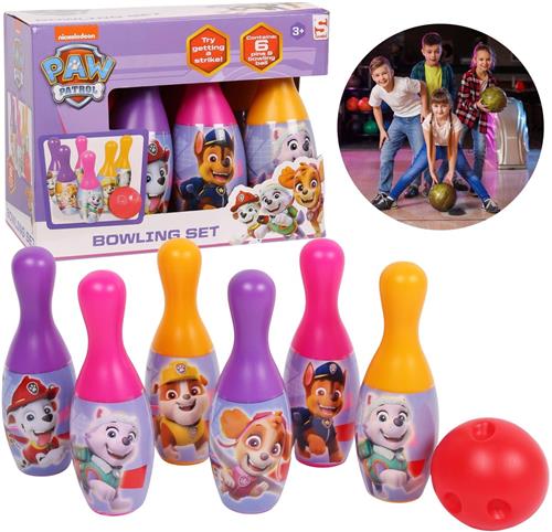 Paw Patrol Bowlingset voor Meisjes 3+