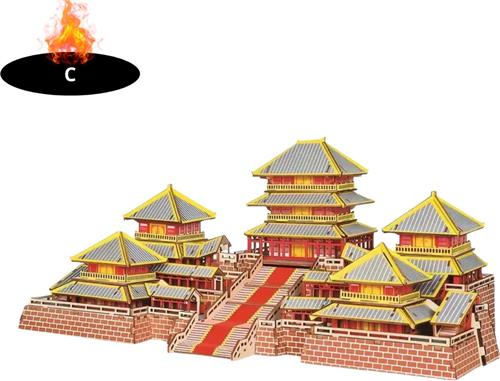 Livano Bouwpakket Hout - Kinderen - Volwassenen - Bouwpakketten Volwassenen - Boot - Houten Puzzel - 3D - Paleis