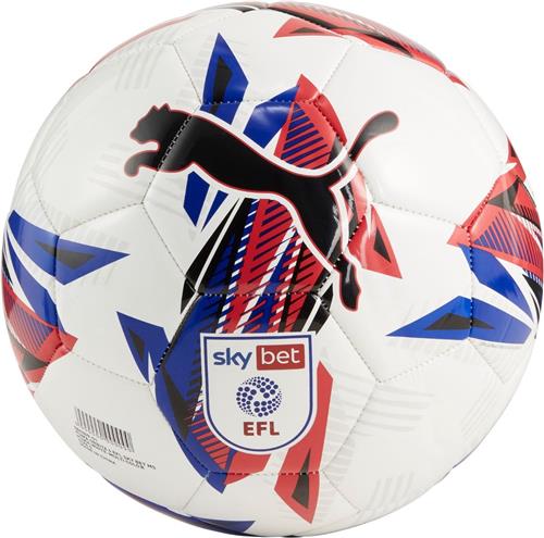 Puma Orbita 6 EFL Sky Bet Training Football 24/25 - White/Red/Blue - 4.