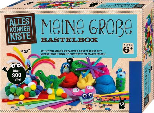 Lexium Knutselkoffer - Knutselset - Knutseldoos - Knutselbox - Creatief Speelgoed voor Kinderen - Knutselen Meisjes - Knutselen Jongens