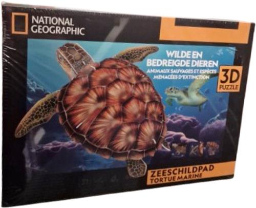 National GeoGraphic - Zeeschildpad 3D puzzle