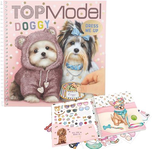 Depesche - TOPModel Dress Me Up stickerboek - DOGGY