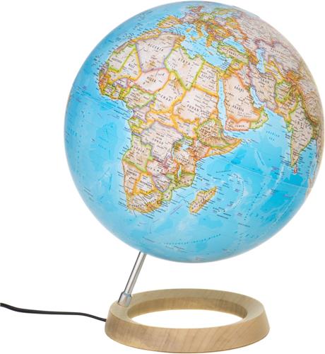 National Geographic Globe Neon Classic Wereldbol - ø 30 cm - Nederlandstalig - Met Verlichting