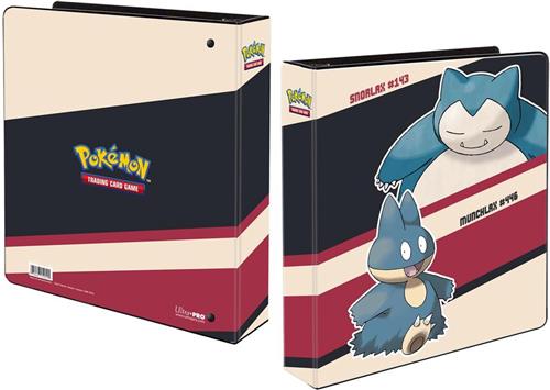 Pokemon TCG Binder Album Snorlax and Munchlax