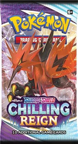 Pokémon Sword & Shield Chilling Reign Booster Pack - Pokémon Kaarten