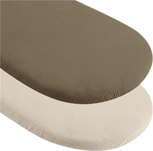 Inovra - Fitted Sheet 70x35cm voor Kinderwagen Matras - Baby Nest Bed Accessoires - Fitted Sheet Wiegje