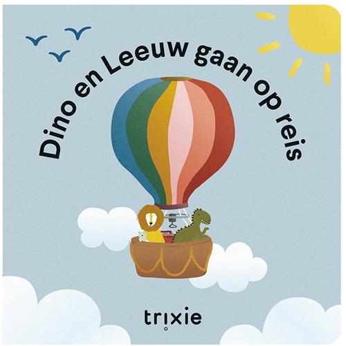 Trixie Verhalenboek  Dino en Leeuw gaan op reis  Voorleesboek voor Peuters en Kleuters  Vriendschap & Avontuur  Vanaf 3 Jaar