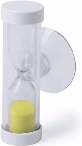 *** Badkamer/Tandenpoetsen-Zandloper - 2 Minuten - Geel - Douche - van Heble® ***