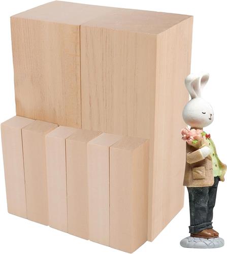 Goodivery ® Houtblokken Set voor Houtsnijden Kindvriendelijk en Makkelijk te Bewerken