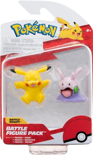 Pokemon Battle Figure 2 Pack Pikachu & Goomy