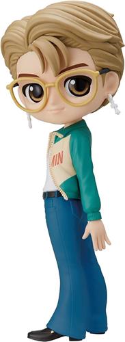 Bandai Bts Tiny Tan Jimin Dynamite Ver. A Qposket-figuur Groen