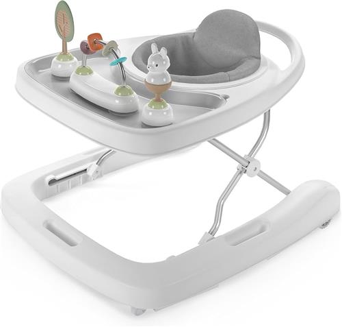 JGS® - 3-in-1 Loophulp voor Baby's met Natuurlijk Geïnspireerd Speelgoed en Hoogte Verstelbaar -
