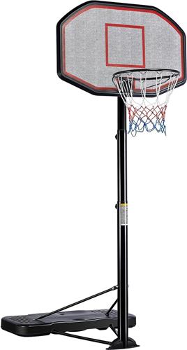 Lexium Basketbalpaal verstelbaar - Basketbalring - Basketbalpaal voor buiten - Basketbalpaal voor kinderen - Basketbal paal verstelbaar