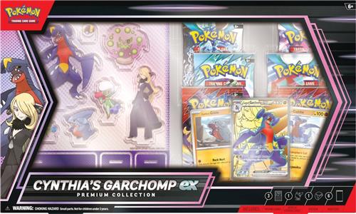 Pokémon TCG - Cynthia's Garchomp ex Premium Collection - met Boosters, Promos & Standees