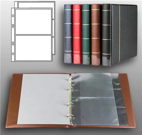 Lexium Biljetten verzamelmap - Geld verzamelmap - Biljetten album - Geld verzamelen - Biljetten houder