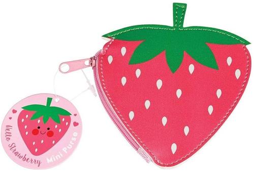 Rex London Aardbei kinder portemonnee Rood