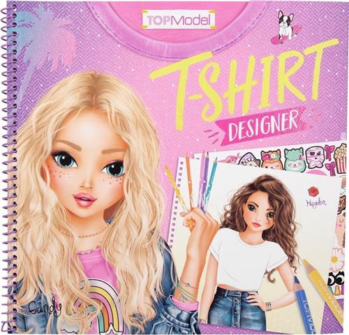 Depesche - TOPModel T-shirt Designer kleurboek