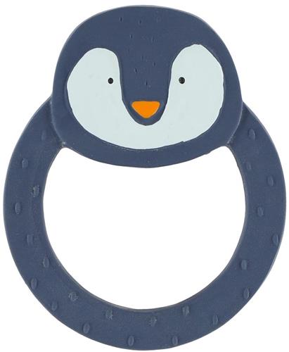 Natuurlijk rubber ronde bijtring - Mr. Penguin