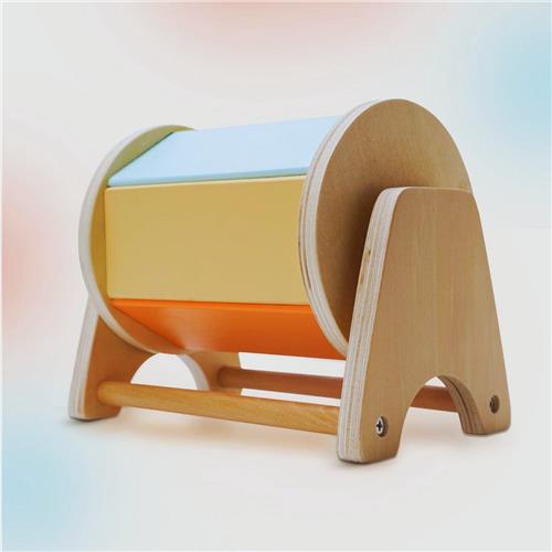 Draaiende Trommel  Montessori Speelgoed Voor Babys Van 0-12 Maanden | Stimulerend Speelgoed Voor Zuigelingen En Peuters | Het Perfecte Cadeau Voor Een 1-Jarige