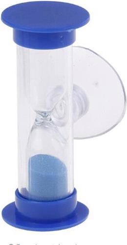 *** Zandloper Douchetimer met Zuignap -Tandenpoetsen, Badkamer - Waterbesparend - van Heble® ***