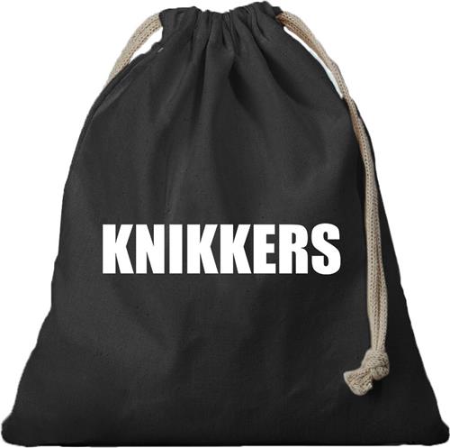1x Katoenen knikkerzak bedrukt met knikkers zwart voor jongens en meisjes - Opbergzakje knikkers - Grote knikkerzaken