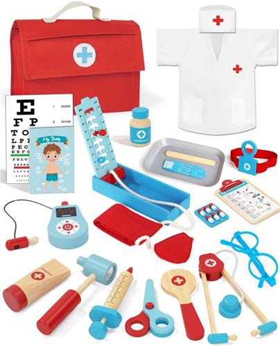 Lexium Dokterset Speelgoed - Doktersset - Speelgoed Doktersset - Dokterskoffer - Rollenspel - Cadeau