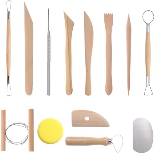 Goodivery ® Kleigereedschap Set van 13 Stuks voor Keramiek en Modellering