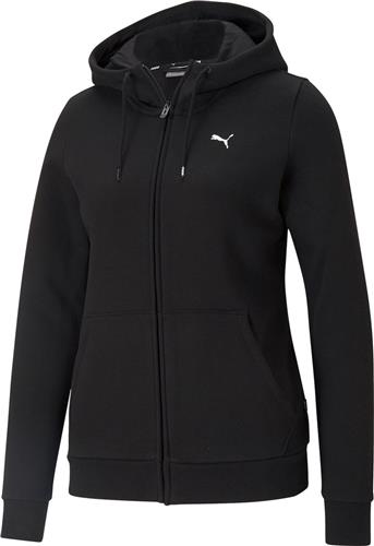 Puma Dames Small Logo Zip Hoodie.