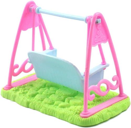 Inovra Plus - Baby Doll Swing Toy voor kinderen - simulatie kunststof - eenvoudige montage - swingspeelgoed - kleine ornamenten - doe-het-zelf dolls - swingspeelgoed - willekeurige kleur