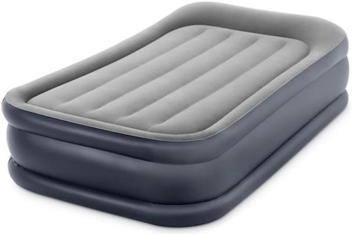 Goodivery ® - luchtbed - Beam Pillow Rest Deluxe Singolo, Bicolore, met Pompa Elettrica Incorporata, 99x191x42cm - Nero