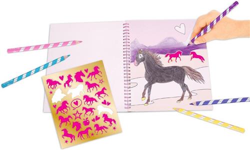 Depesche - Miss Melody Sticker World - stickerboek