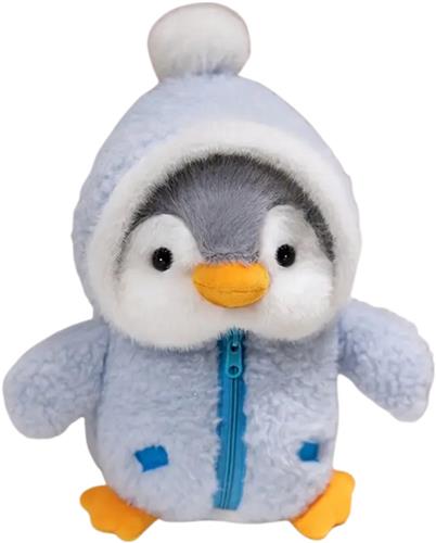 Bovista Knuffel - Knuffelbeer - Knuffeldoekje - Groot - Meme - Baby - Pinguin - Stuffed Animal - Plushie - Plush - Dier - Blauw