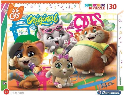 Clementoni Legpuzzel Katten Junior 38 X 30 Karton 30 Stuks