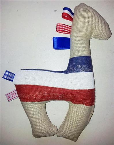 Toetie & Zo Handgemaakte Knuffel - Giraf - Giraffe - PTT Post - Multi - Speelgoed - Baby - Kind