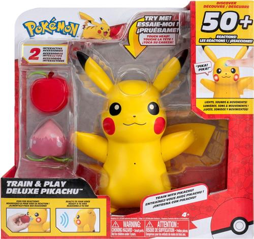 Pokémon - Deluxe Train & Play Pikachu
