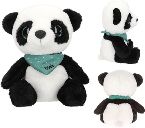 Depesche - SNUKIS knuffel panda - 18 cm