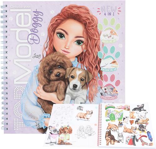 Depesche - TOPModel Create your TOPModel Doggy kleurboek