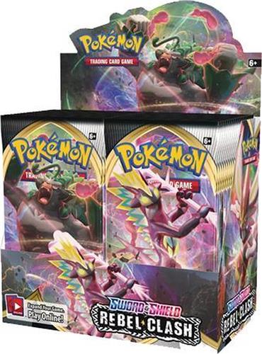 Pokémon Sword & Shield Rebel Clash Booster Box