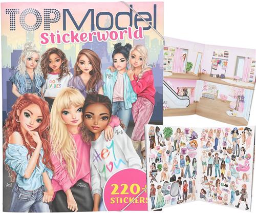 Depesche - TOPModel Stickerworld - stickerboek