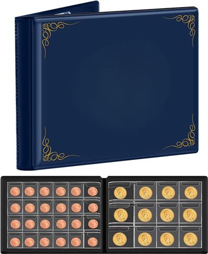 Lexium Biljetten verzamelmap - Geld verzamelmap - Biljetten album - Geld verzamelen - Biljetten houder