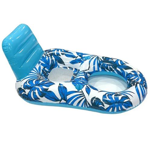 Nivard Luchtbed - Luchtbed Zwembad - 2 Personen - 1 Persoon - Tropisch Met Leuning