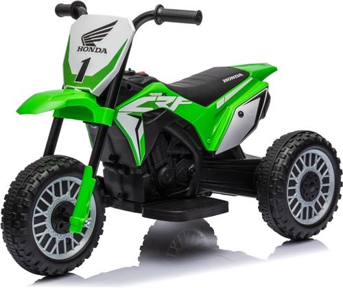 Honda elektrische kindermotor vanaf 18 maanden, elektrische kindermotor, elektrische voertuigen 1x30W, 3km/h (Groen)