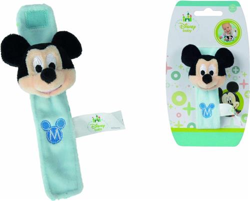 Simba Disney Mickey Arm Rattle Mickey Minnie Mouse knuffel pop Disney Speelgoed - Mini Mouse & Micky Mouse